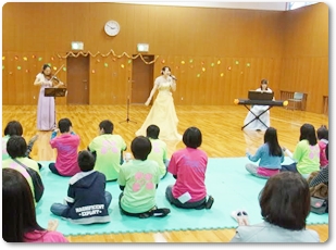 子どものためのコンサート（神戸学園都市YMCAこども園主催）