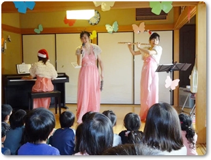 子どものためのクリスマスコンサート（ニコニコ桜保育園主催）